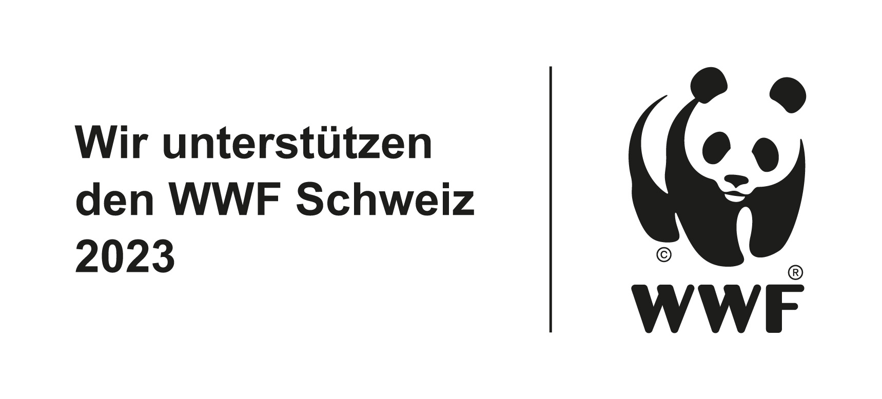 Logo Unterstützung WWF 2023